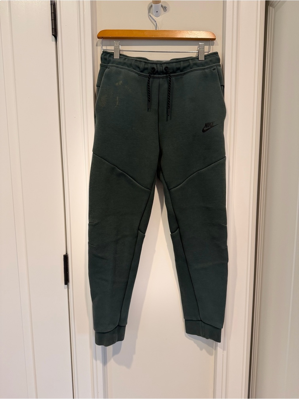 Nike Kids Dark Green Fleece Jogger Pants size XL